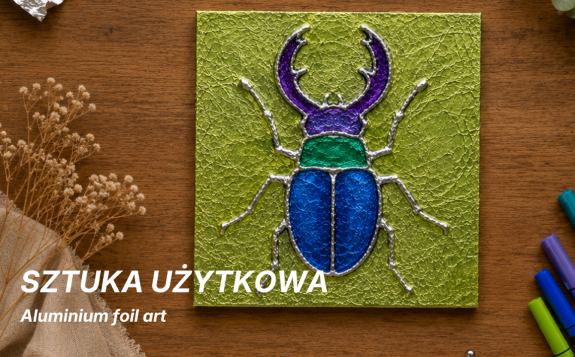 Sztuka użytkowa: Aluminium foil art